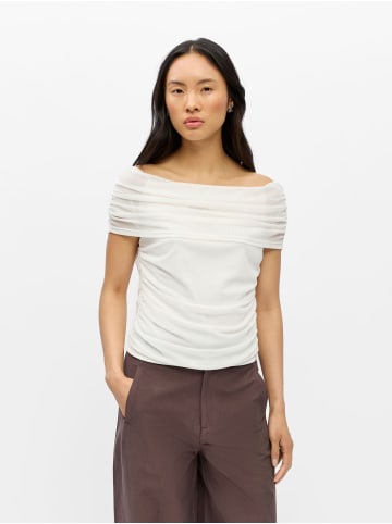 Object Off Shoulder Top in Cloud Dancer1
