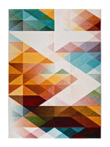 Atticgo Kurzflor-Teppich PANDORA in mehrfarbig