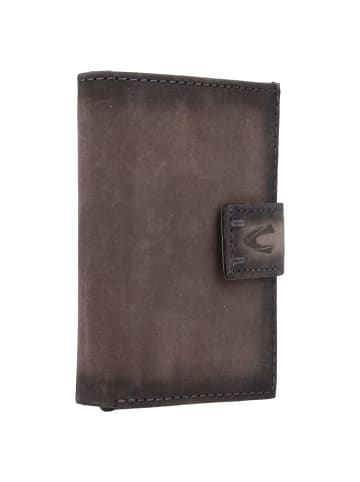 Camel Active Dallas Kreditkartenetui RFID Schutz Leder 7 cm grey