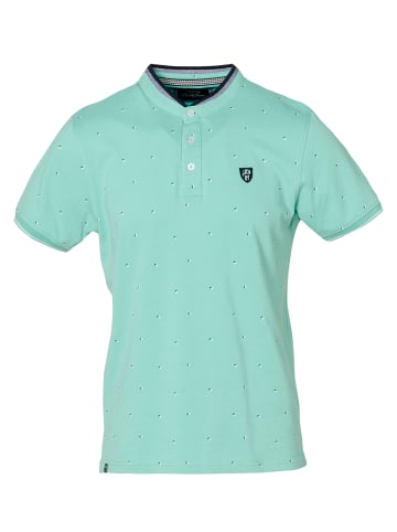 KOROSHI Kurzarm-Polo in grun