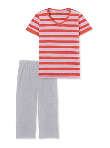 Schiesser Pyjama Casual Essentials in rot