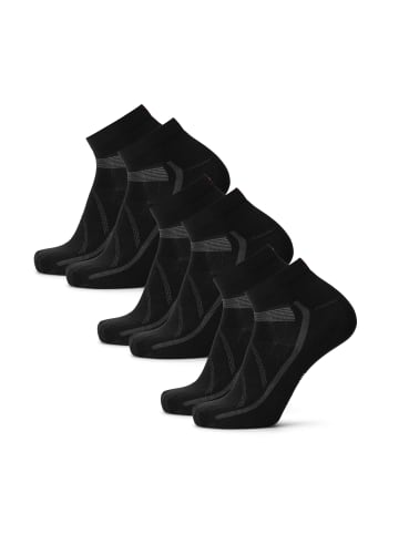 DANISH ENDURANCE Socken Aero Cycling Low-Cut in schwarz