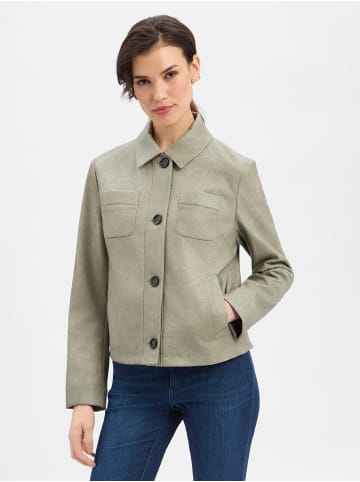 AMBER & JUNE Jacke in schilf - 0001