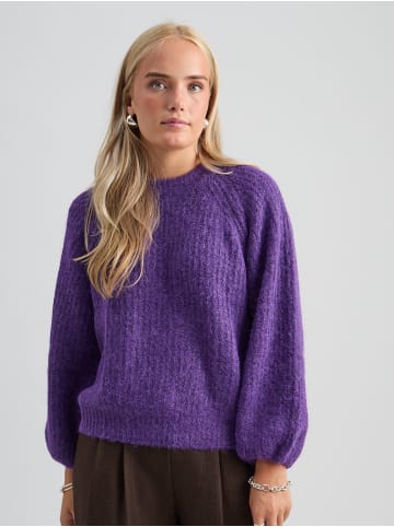 Peppercorn Pullover in Bellflower melange