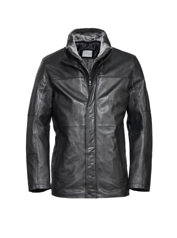 Bugatti Lederjacke BULUCA in Schwarz