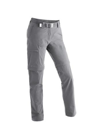 Maier Sports Zip-Hose Inara Slim in Grau