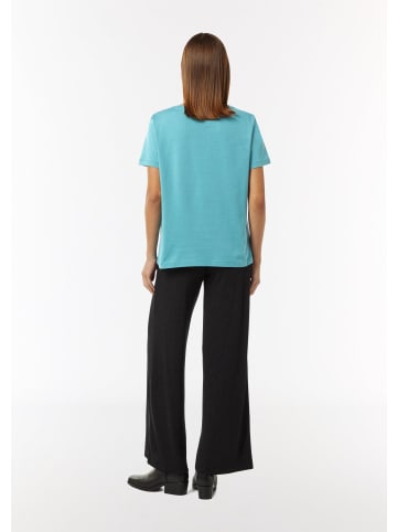 comma T-Shirt in 63E2_türkisblau