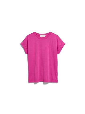 armedangels T-Shirt Idaara in fuchsia
