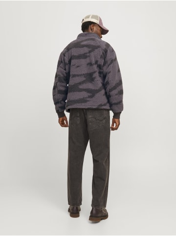 Jack & Jones Fleecejacke in Pavement