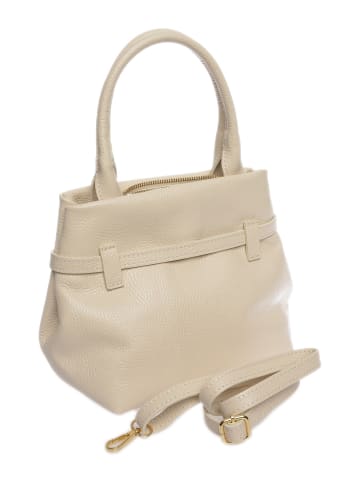 Luisa Vannini Henkeltasche in Beige