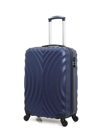 Hero Mittelgroßer Hartschalenkoffer LAGOS-A in Dunkelblau (51L)