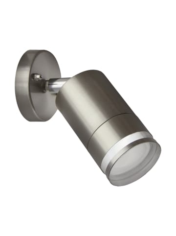 Licht-Erlebnisse Außen Spot Strahler (B)7.5 x (H)8.6 cm in Chrom matt