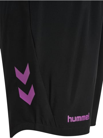 Hummel Verstellbare Taille Kurze Hose Hmlblaze Kinder in BLACK/DAHLIA