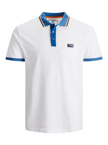 Jack & Jones Shirt 'Charming Turk' in weiss