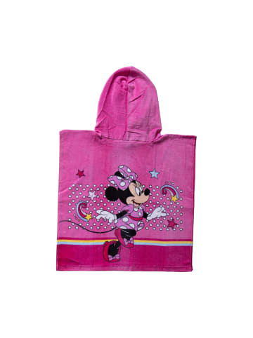 Disney Badeponcho Minnie Mouse in rosa/pink