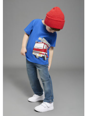 Kidsworld T-Shirt in royalblau