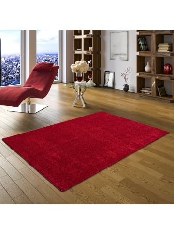 Snapstyle Hochflor-Teppich Cottage in rot