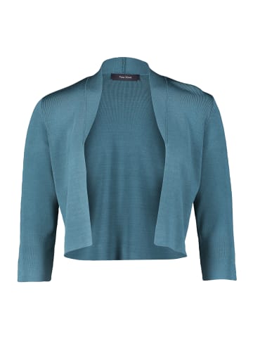 Vera Mont Strickbolero unifarben in Smoky Turquoise