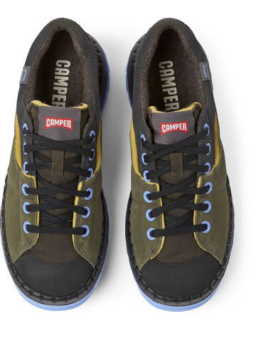 Camper Sneaker " Teix " in Dunkelgrün / Dunkelgrau