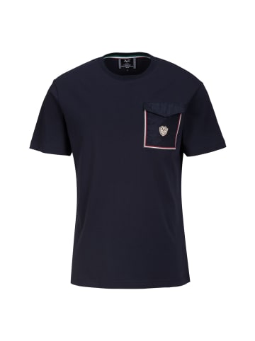 19V69 Italia by Versace Rundhalsshirt Lucius in blau