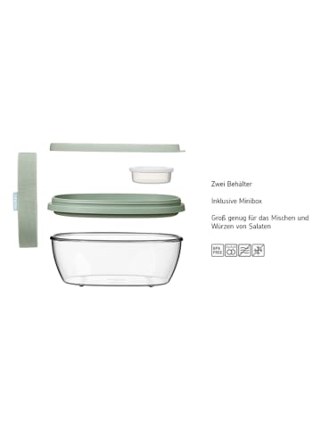 Mepal Lunchbox Duo Ellipse in – 825 + 600 ml in Nordic Pink
