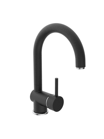 Eisl FUTURA C Spültischarmatur, Satin Schwarz