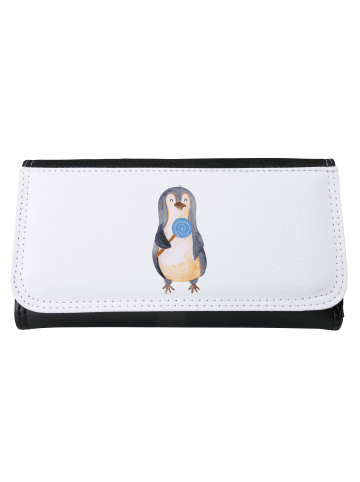 Mr. & Mrs. Panda Damen Portemonnaie Pinguin Lolli ohne Spruch in Weiß