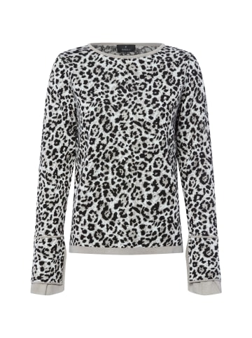 monari Pullover in schwarz ecru - 0001