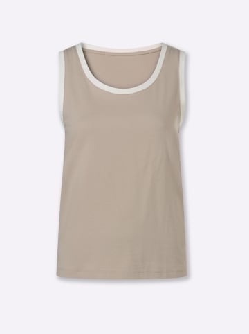 Heine Shirttop in sesam-ecru