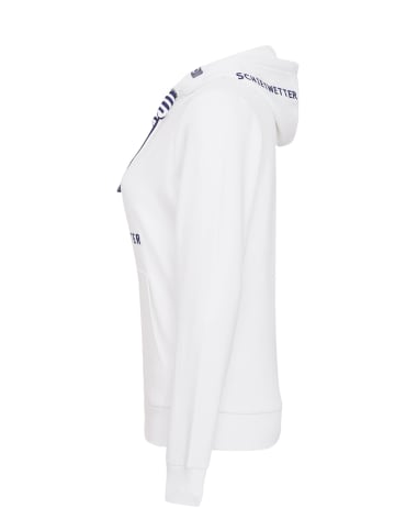 SCHIETWETTER Hoodie Frieda SW Stick in white-navy