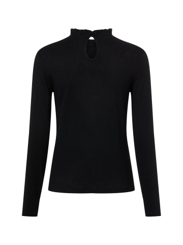 OPUS Langarmshirt Sanba in schwarz
