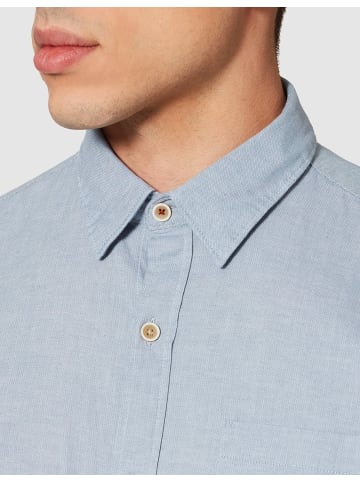 S. Oliver Langarm FreizeitHemd für Herren in blau