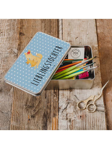 Mr. & Mrs. Panda Dose Fuchs Mama mit Spruch in Blau Pastell