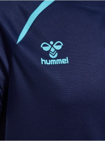 Hummel T-Shirt Hmllead Herren in MARINE/BLUE FISH