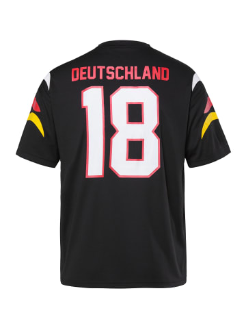 JP1880 Kurzarm T-Shirt in schwarz