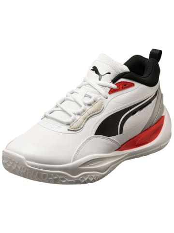 Puma Basketballschuh Playmaker Pro Plus in weiß / rot