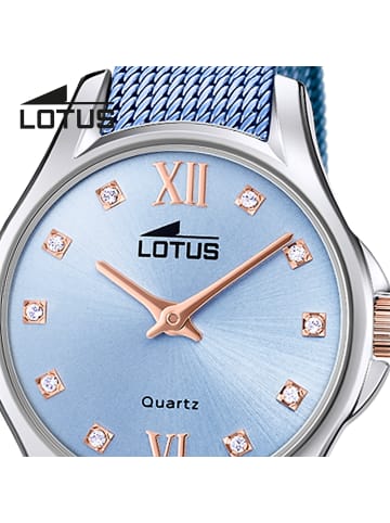 Lotus Chronograph-Armbanduhr Lotus Classic blau mittel (ca. 33mm)