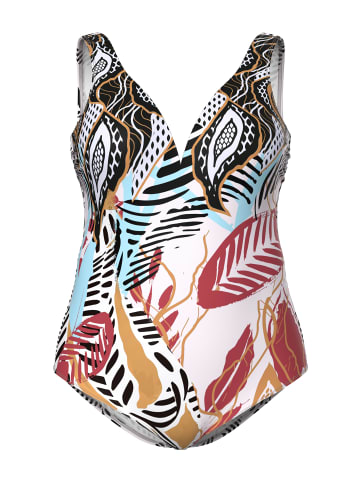 Ulla Popken Badeanzug in rosé