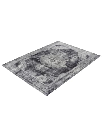 Arte Espina Wohnzimmer Teppich – Kurzflorteppich Vintage 8400 in hellgrau - rechteckig