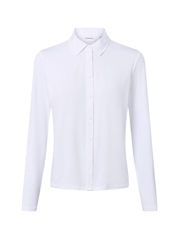 comma Bluse in weiß