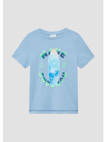 s.Oliver T-Shirt in 5312_himmelblau
