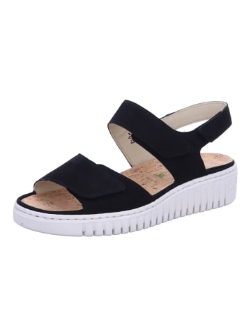 WALDLÄUFER Damen Sandaletten DENVER in Schwarz