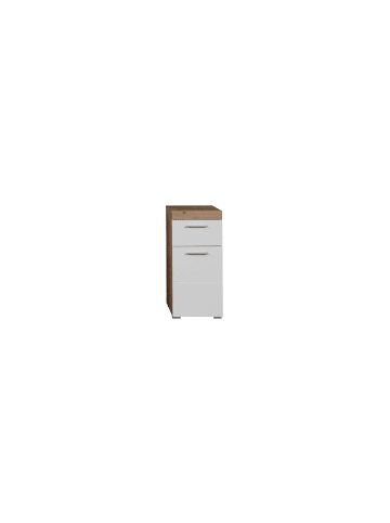 ebuy24 Badschrank AmandaMandoBea Eiche Dekor 37 x 31 cm