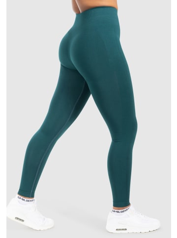 SMILODOX Kompression Leggings Pemmy in Dunkelgrün