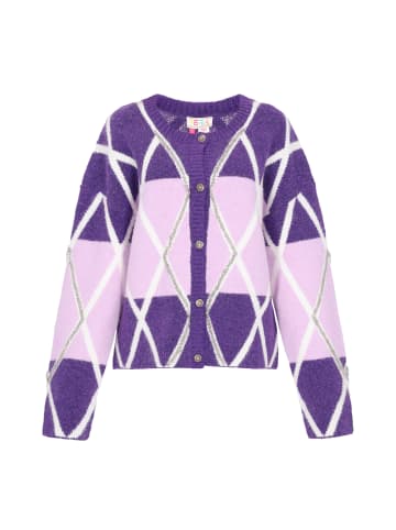 IZIA Women Cardigan in violet lilac