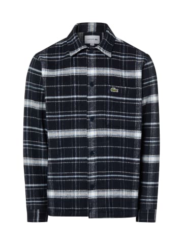 Lacoste Overshirt in marine ecru