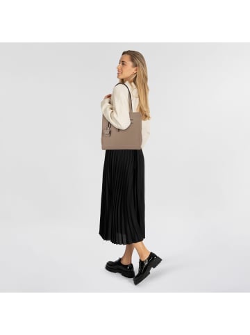 Tom Tailor Winona Shopper Tasche 30 cm in taupe