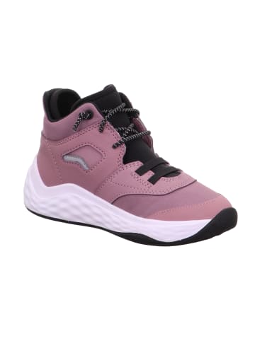 superfit Sneaker High BOUNCE in Lila/Schwarz