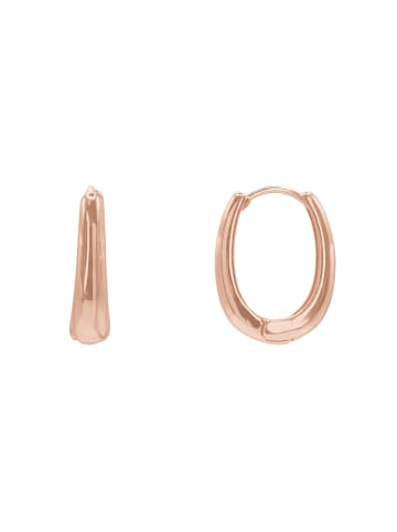 Steel_Art Creolen Damen Nora rose goldfarben in rosegoldfarben