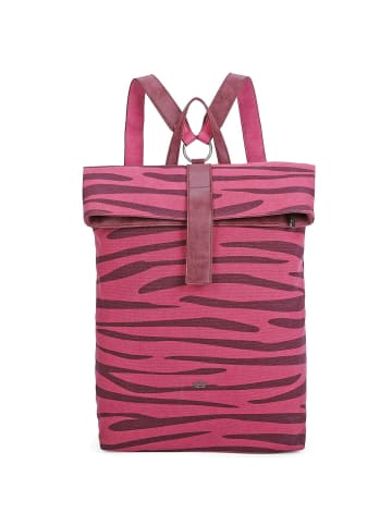 Fritzi aus Preußen Izzy03 Canvas Rucksack 40 cm in zebra pink